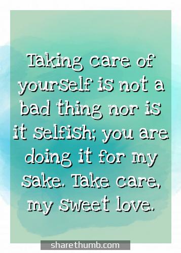 the importance of self care quotes